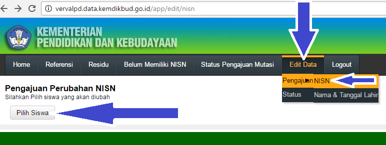 Cara Mengubah Nisn Dapodik Yang Berbeda Dengan Ijazah Melalui Verval Pd Info Pendidikan Terbaru