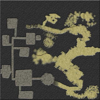 Mapas rol - Mazmorra - Dungeon - Entrada secreta