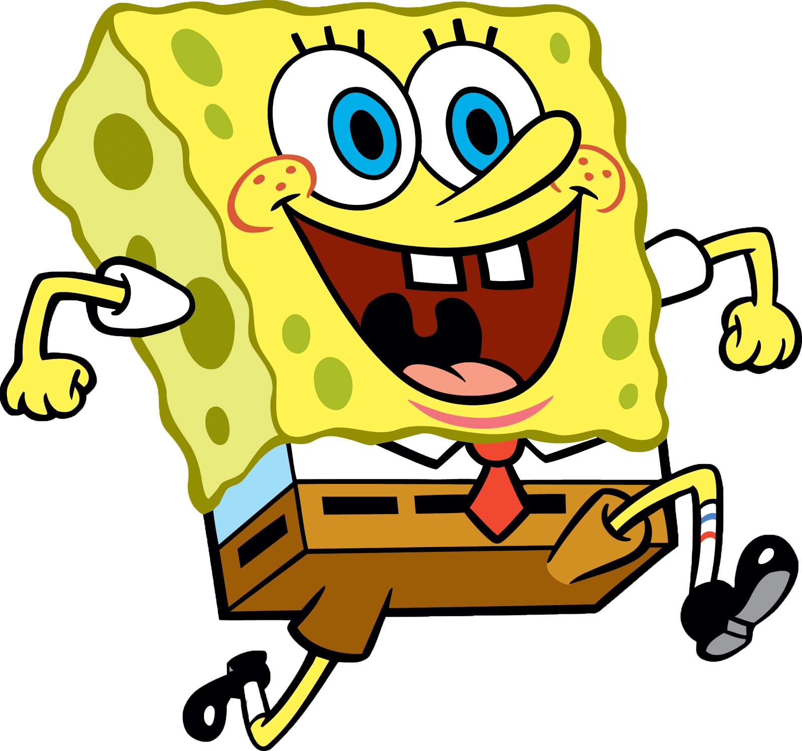 Cartoon Characters: Spongebob Squarepants Png