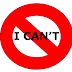 What “I Can’t” Says About you