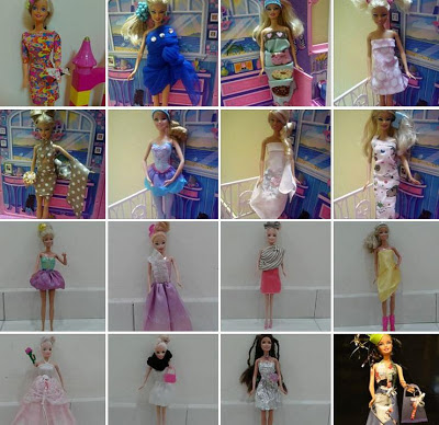 Little Princess: Barbie Fashion Design Plates' Winners