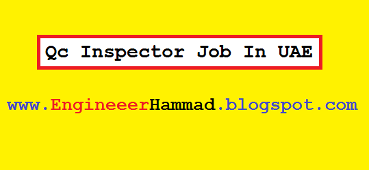 Qc inspector Jobs in UAE | Ocher Consultants