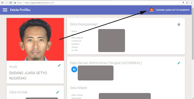 Panduan Cara Edit / Ubah Foto Profil di Aplikasi SIM PKB