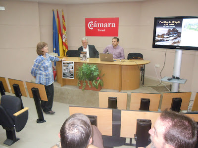 Presentación en la Cámara de Comercio de Teruel