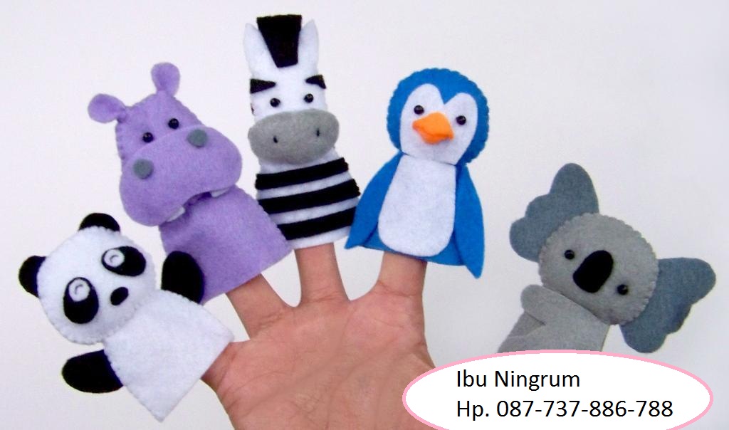 Jual Murah Meriah Boneka Jari Flanel Jakarta Utara Fifiishop