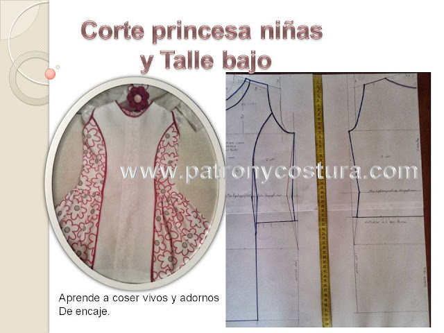 http://www.patronycostura.com/2014/03/tema-38-vestido-nina-corte-princesa.html?spref=fb