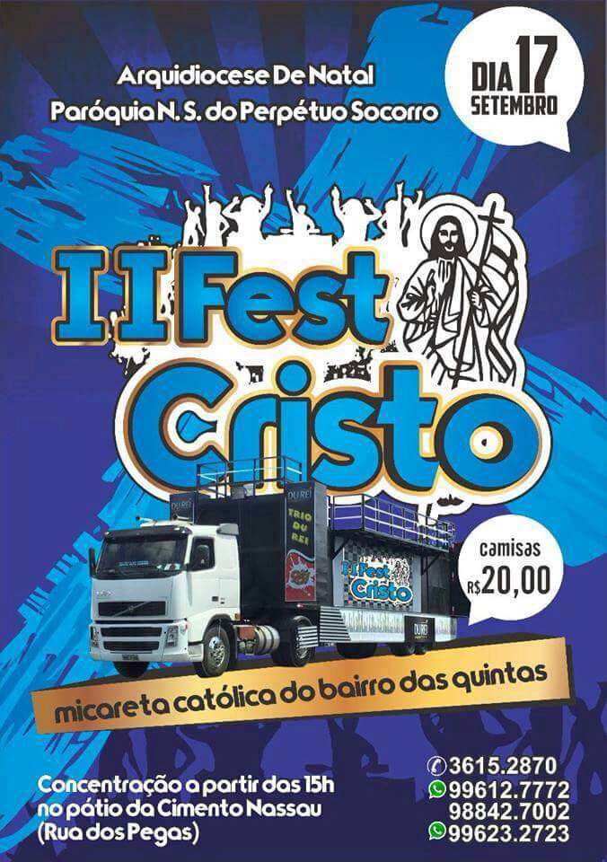 Micareta católica do bairro das Quintas será neste domingo (17) - Tribuna  de Noticias