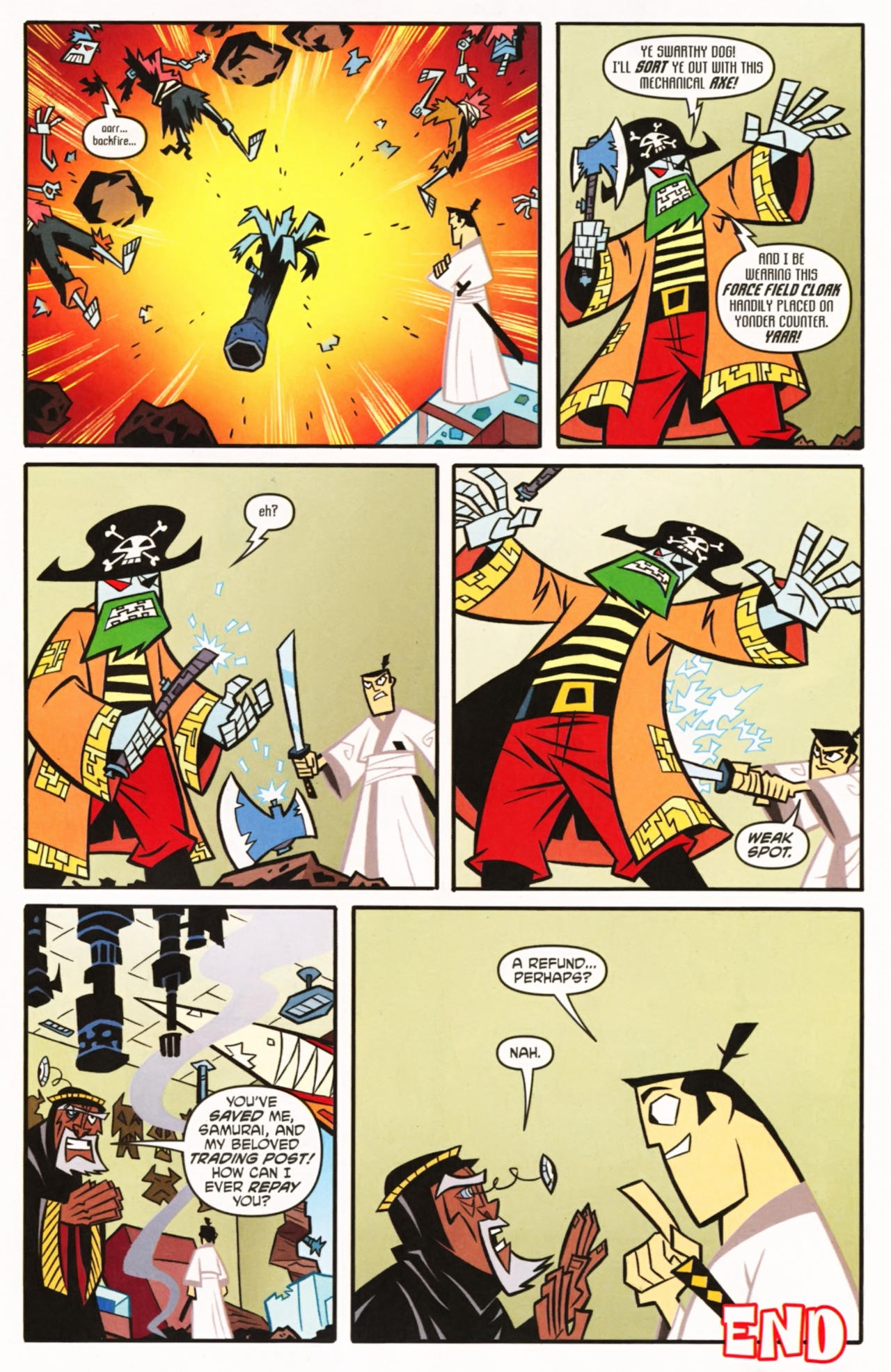 Read online Cartoon Network Action Pack comic -  Issue #39 - 21