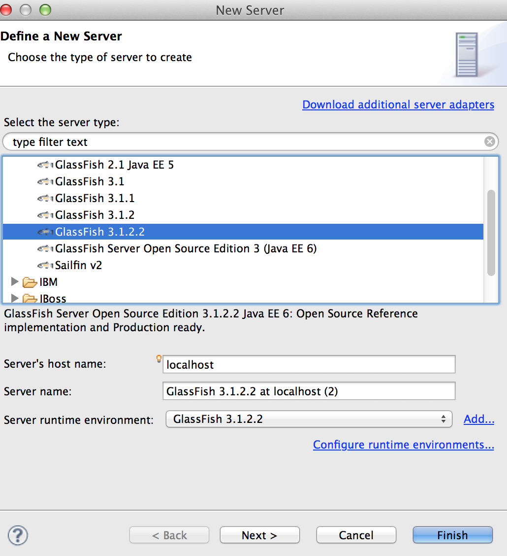  Development Set up Eclipse with Maven, Glassfish and Debug