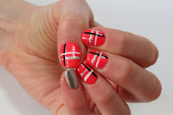 nail designs polish easy pink silver bright summer spring simple super need toenail