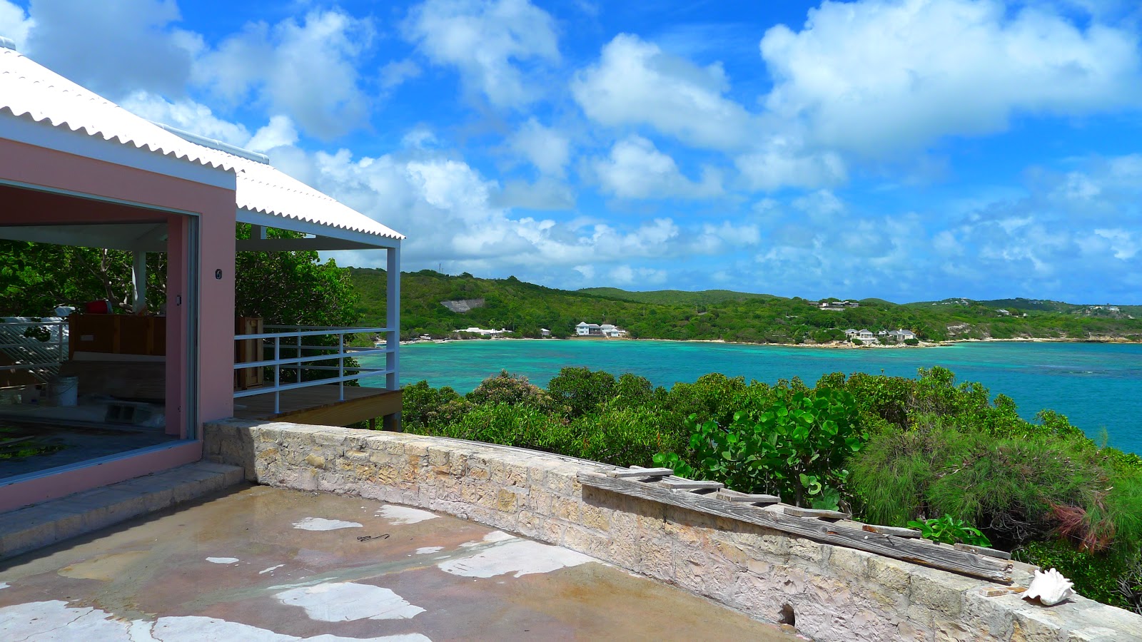 Polished concrete microtopping Rejuvenating a Mill Reef Club family