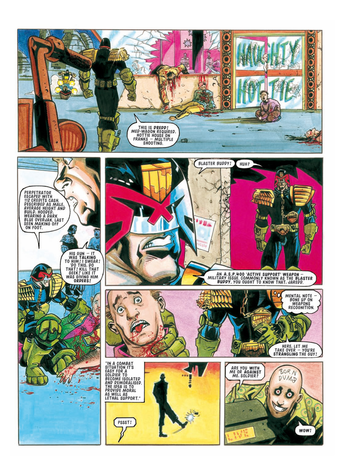 Read online Judge Dredd: The Complete Case Files comic -  Issue # TPB 23 - 126