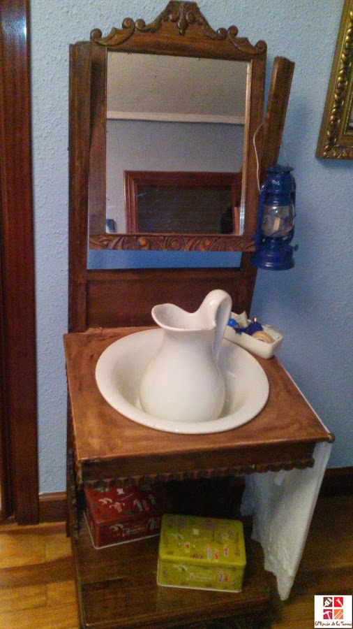 lavabo antiguo restaurado