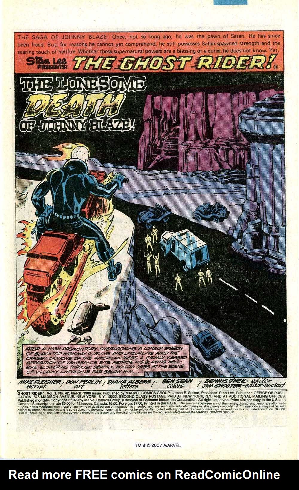 Read online Ghost Rider (1973) comic -  Issue #42 - 3