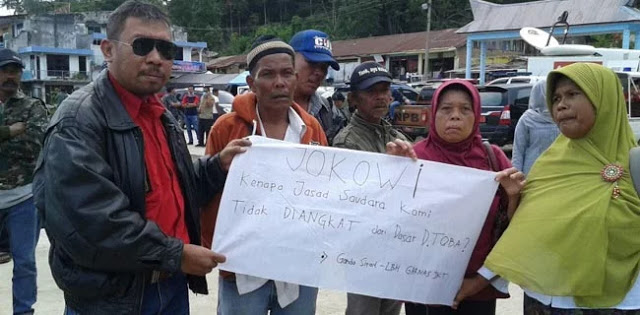 Pak Jokowi, Kenapa Jasad Saudara Kami Tidak Diangkat dari Dasar Danau Toba?