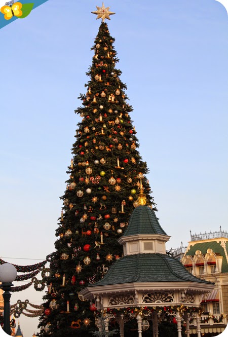 Illuminations de Noël à Disneyland Paris