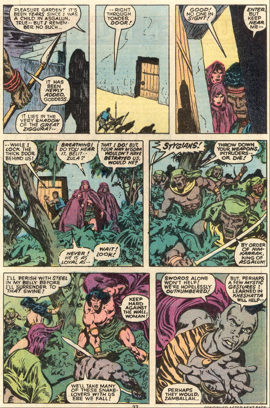 Read online Conan the Barbarian (1970) comic -  Issue #91 - 16