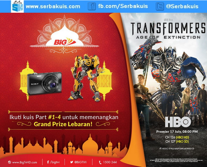 Kuis Ramadan BiG TV Berhadiah Sony Cyber Shot Digital Camera 