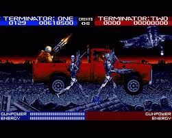 Terminator 2 Judgment day+arcade+game+rail shooter+retro+portable+download free