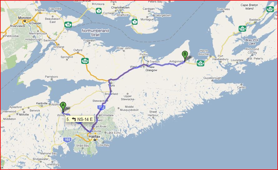 Travel with Kevin and Ruth Antigonish, Nova Scotia