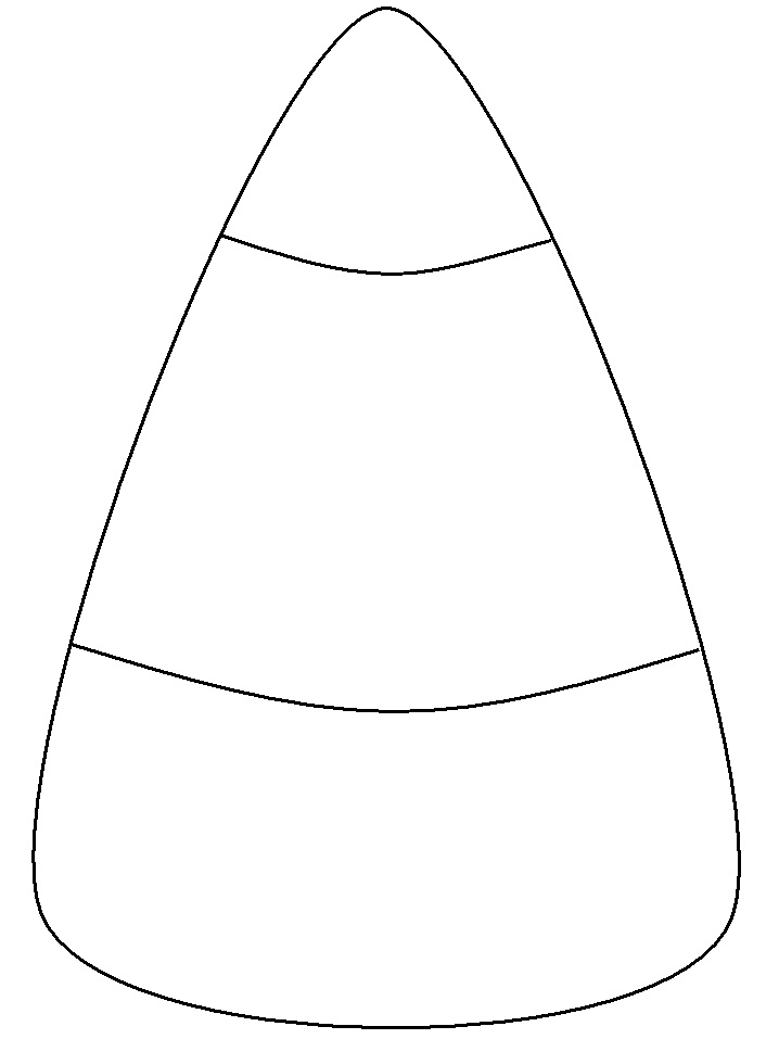 halloween candy corn coloring pages - photo #1
