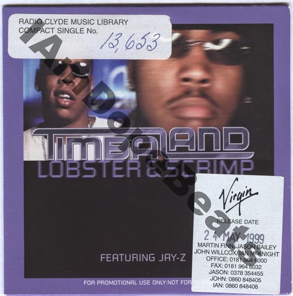 iAmDopeBeats Catalog Timbaland Lobster & Scrimp [Promo CD Single]