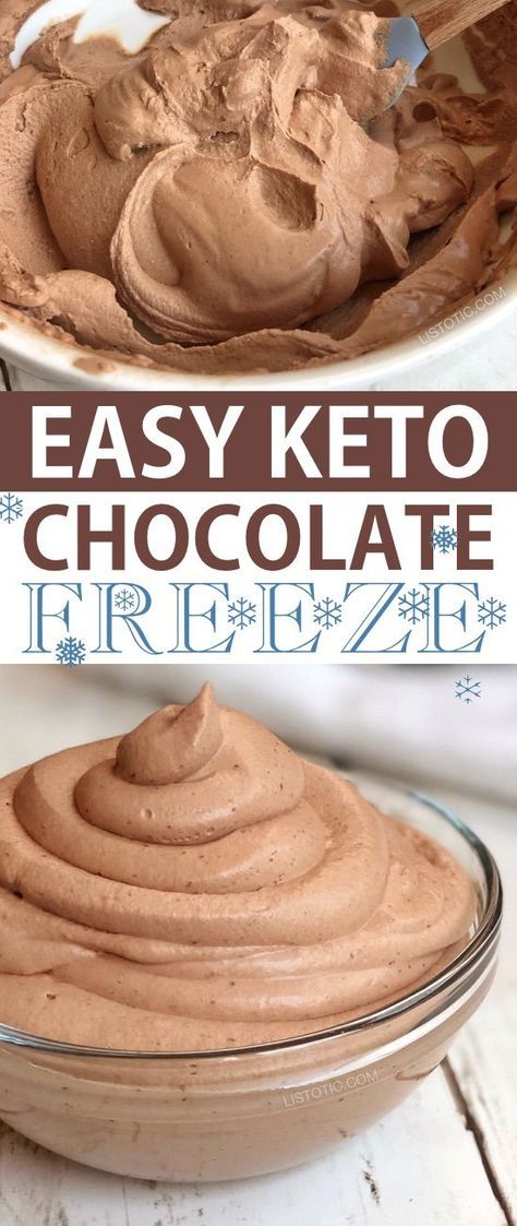 QUICK & EASY LOW CARB CHOCOLATE FROSTY RECIPE