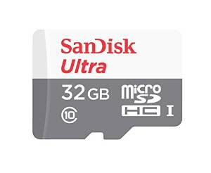 SanDisk Ultra MicroSDHC 32GB UHS-I Class 10 Memory Card SanDisk Ultra MicroSDHC 32GB UHS-I Class 10 Memory Card