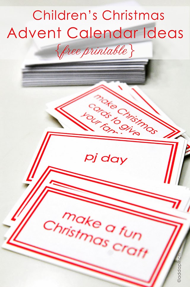 The Bean Sprout Notes Top 10 Free Advent Activity Card Printables The Bean Sprout Notes Top 10 Free Advent Activity Card Printables