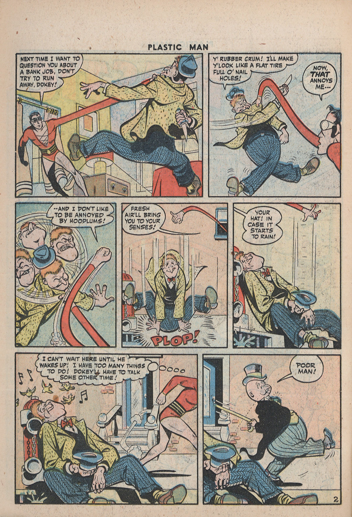 Read online Plastic Man (1943) comic -  Issue #5 - 38