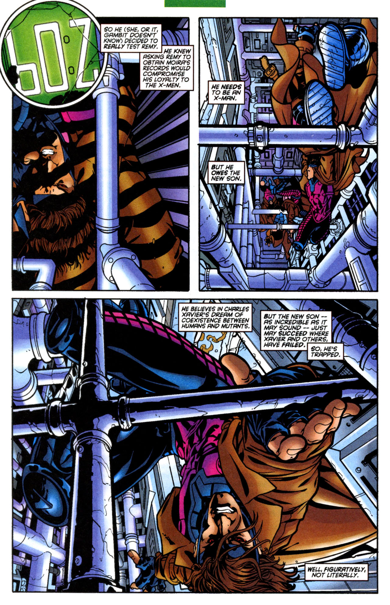 Read online Gambit (1999) comic -  Issue #2 - 18