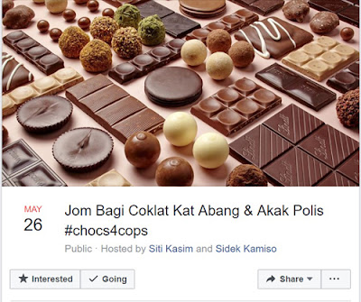 Polis Tolak Coklat Siti Kasim