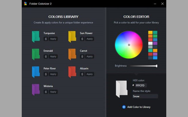 برنامج Folder Colorizer لتلوين ملفات وايقونات الويندوز Image2
