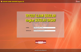 Simulasi Tryout Ujian Sekolah Tingkat SD Tahun 2017
