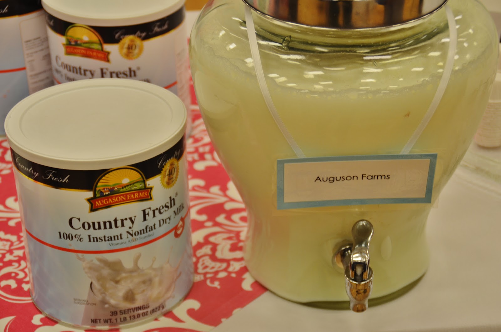 MOUNT HOOD EMERGENCY PREPAREDNESS EXPO DRY (POWDERED) MILK