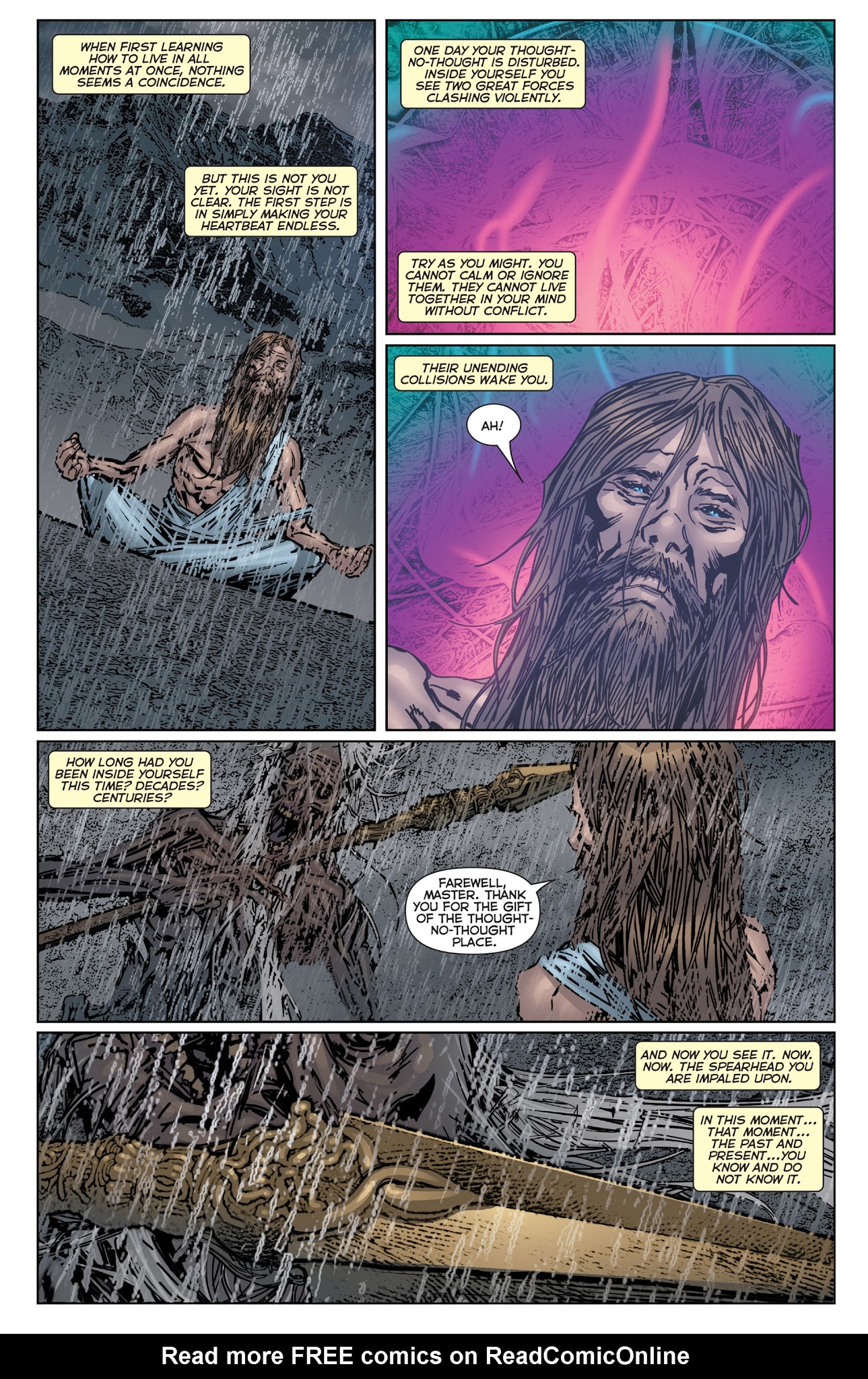 Read online Harbinger: Bleeding Monk comic -  Issue # Full - 15