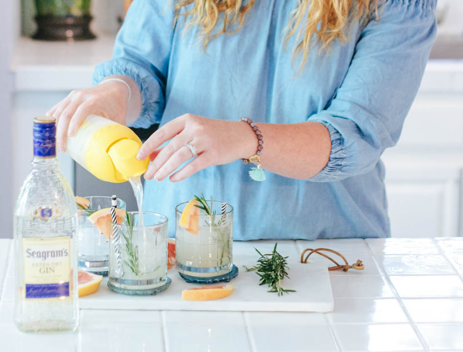 Blush Gimlet Recipe Drink on Fleek Venus Trapped in Mars Dallas