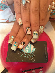 nail nails acrylic holiday season acrylics winter coffin fave which