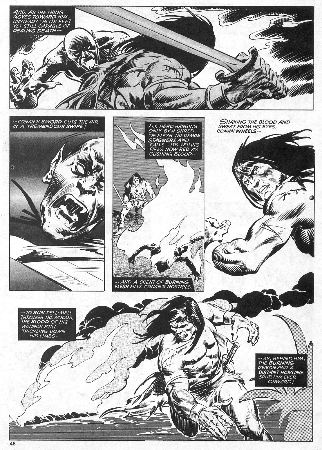 Read online The Savage Sword Of Conan comic -  Issue #27 - 48