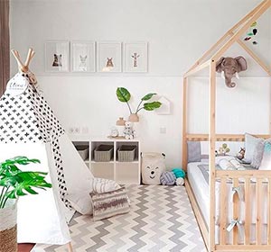 Exquisito colgar Planta de semillero Blog de Ámbar Muebles: Como decorar dormitorios infantiles, de acuerdo con  el método Montessori
