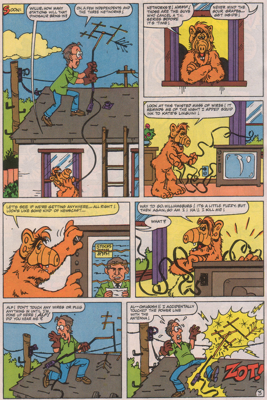 Read online ALF comic -  Issue #41 - 5