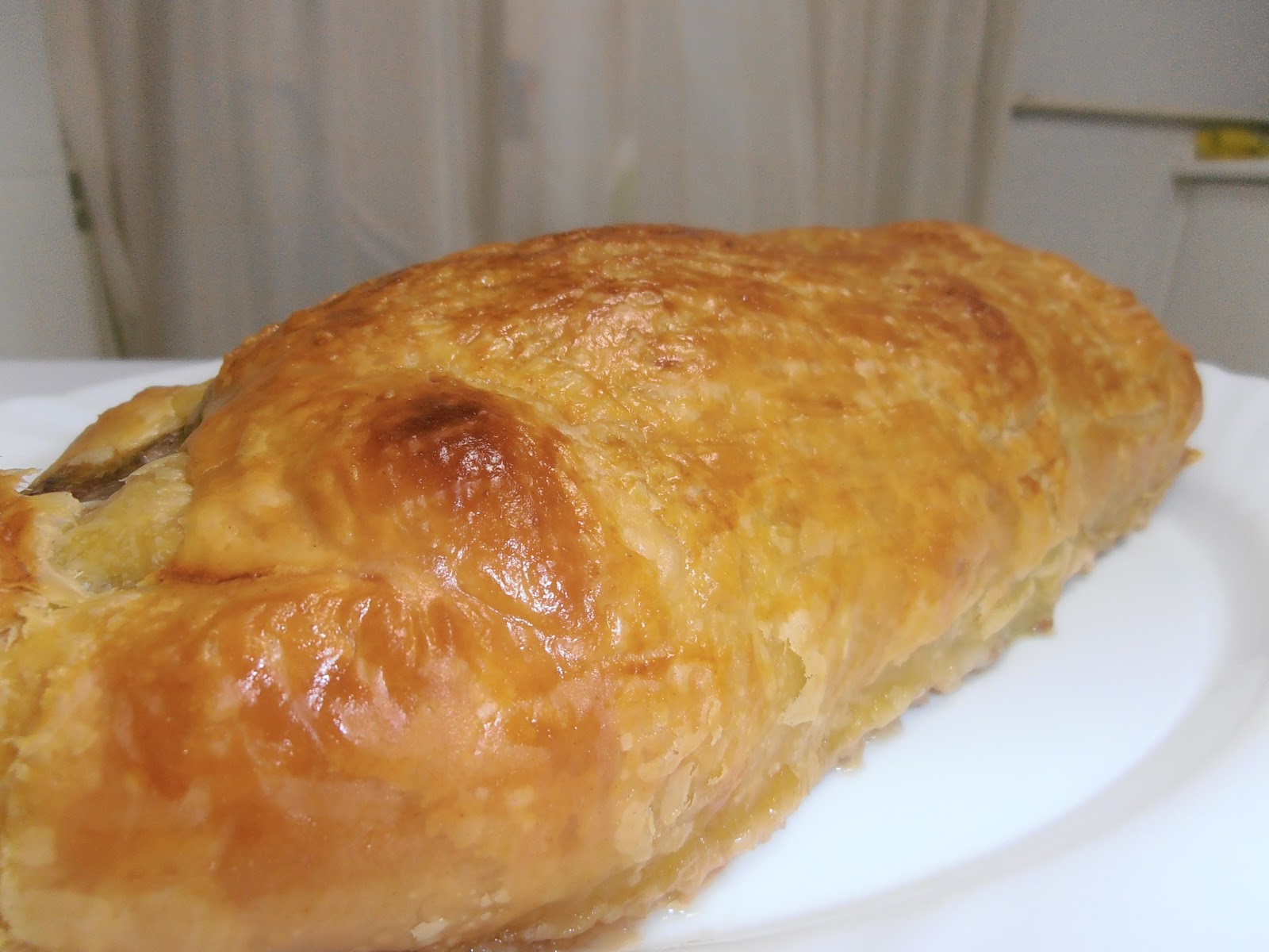 Una terapia muy dulce Pastel Wellington de carne picada