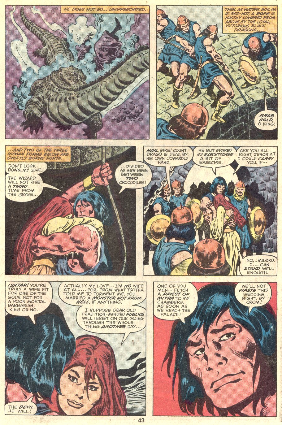 Read online Conan the Barbarian (1970) comic -  Issue # Annual 5 - 33