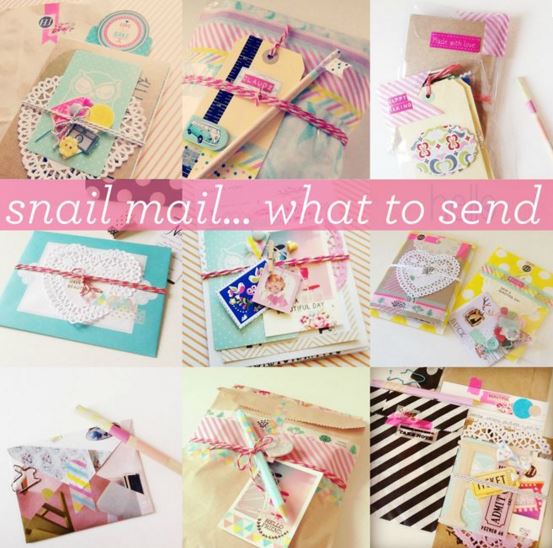 snail mail ideas