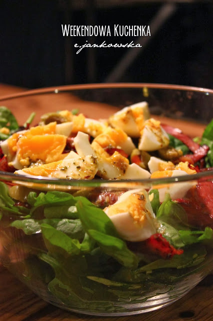 Spinach Salad / Sałatka ze szpinakiem