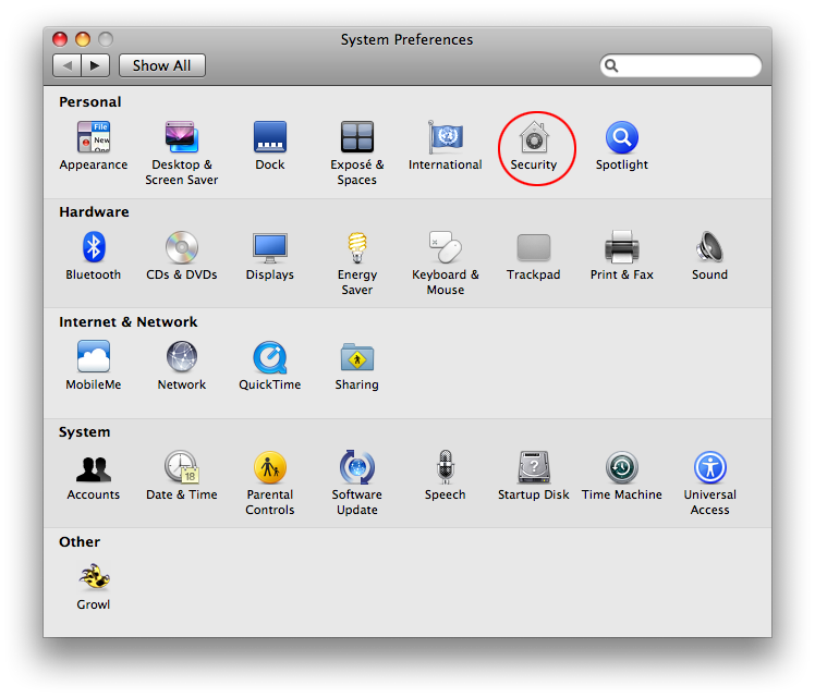 Cheetah Sync Firewall Guide for Mac OS X JRT Studio