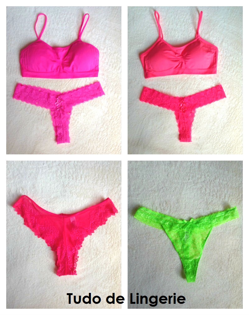 roupa intima neon