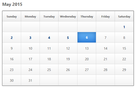 Membuat Kalender Sederhana dengan PHP, HTML dan CSS