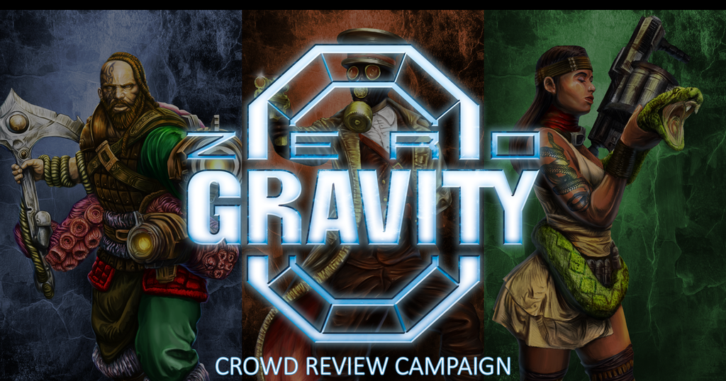 Tabletop Fix District Games Zero Gravity Kickstarter