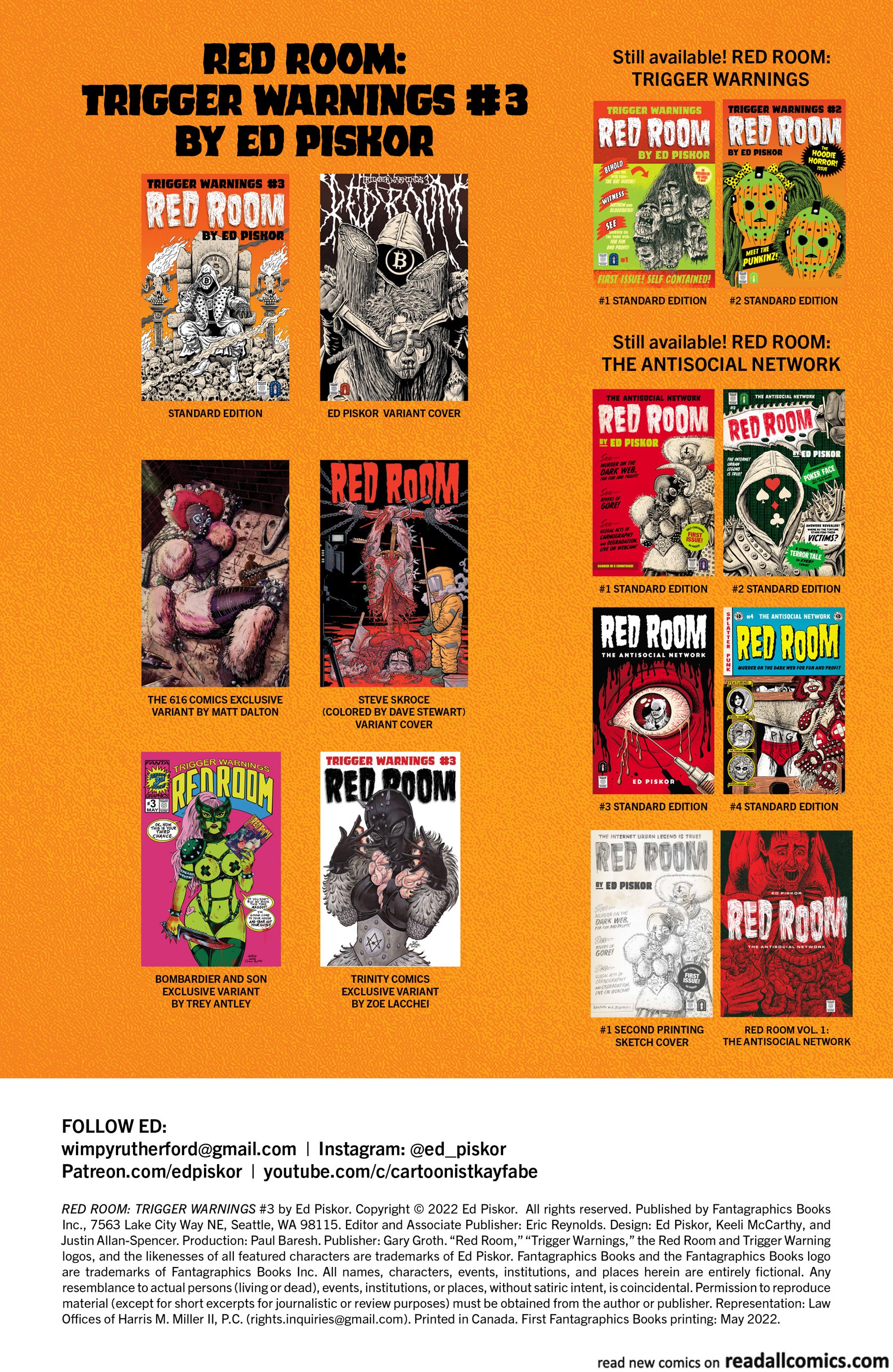 Red Room: Trigger Warnings chapter 3 page 2